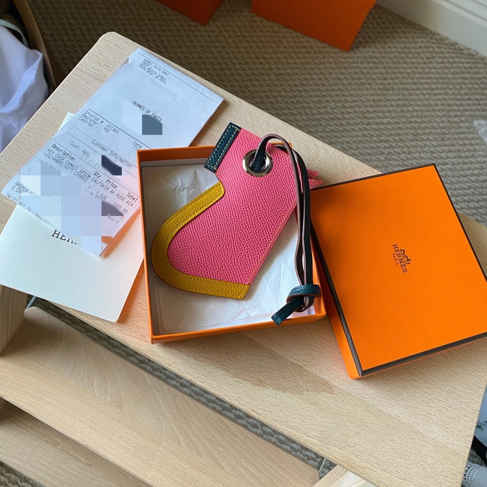 Hermes Key Holder with Receipt Copy